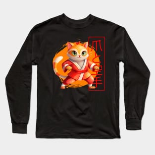 Claw with Karate Long Sleeve T-Shirt